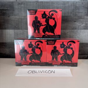 Pokemon Center Exclusive Destined Rivals Elite Trainer Box