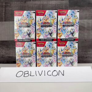Pokemon Prismatic Evolutions Booster Bundle