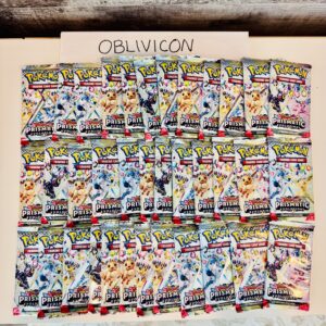 Pokemon Prismatic Evolutions Booster Packs