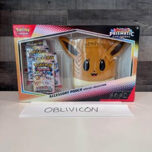 Pokemon Prismatic Evolutions Accessory Pouch Special Collection